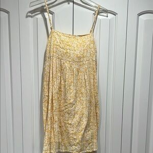American Eagle Women’s Floral Yellow Sundress- Size XS NEW